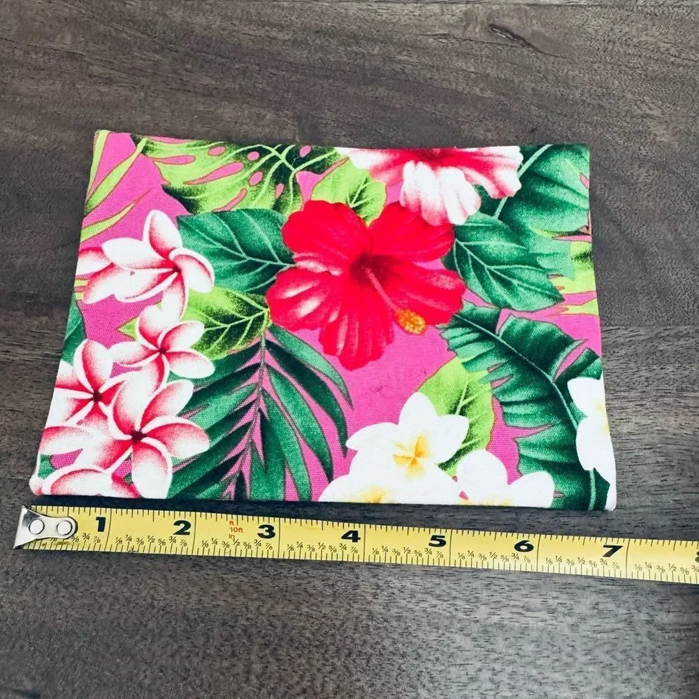 Nani Island Hawaii Floral Hibiscus Bag / Wallet Pouch